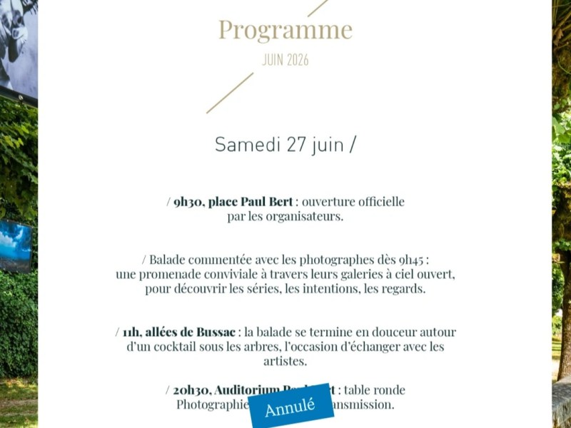 C&rsquo;est ce week-end!